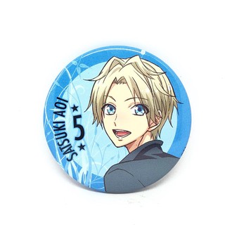 Tsukiuta The Animation Satsuki Aoi Can Badge เข็มกลัด งานลิขสิทธิ์ Tsukiani แท้จากญี่ปุ่น