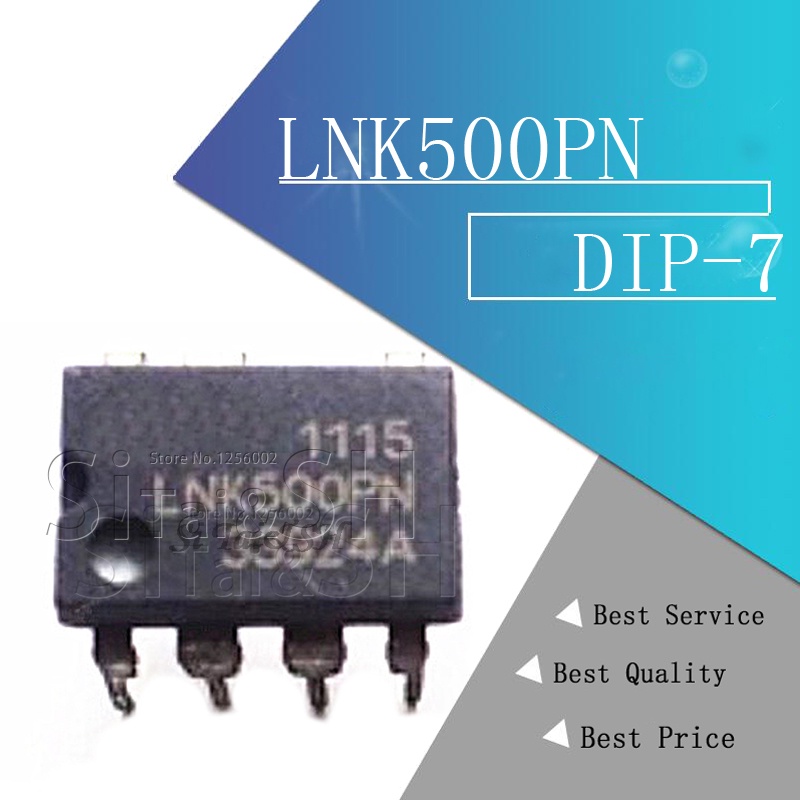 10 ชิ้น LNK500PN DIP-7 LNK500 LNK500P DIP7 500PN