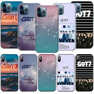 เคสโทรศัพท์มือถือแบบใสสําหรับ Apple Iphone 11 Pro Xs Max Xr X 8 7 6 S 6 Plus C63 Got7