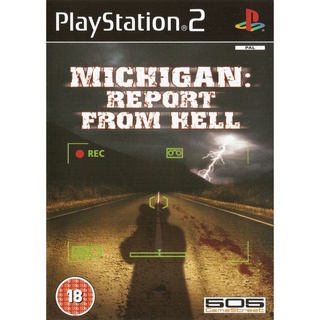 Michigan: Report from Hell (Europe) PS2 แผ่นเกมps2 แผ่นไรท์ เกมเพทู