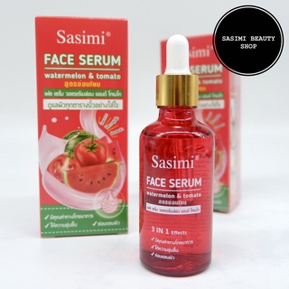 SASIMI Watermelon&amp;Tomato Face Serum เซรั่มบำรุงผิวหน้า สูตรแตงโม มะเขือเทศ