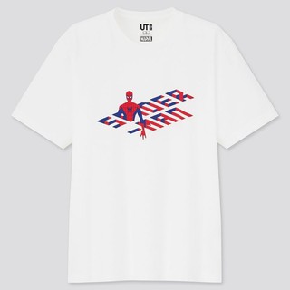 เสื้อยืด ลาย Marvel X UNIQLO SPIDERMAN - MIRROR 1:1