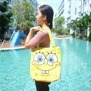 กระเป๋าสะพายข้าง SpongeBob สพันจ์บ๊อบ 14นิ้ว