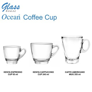GLASS แก้วกาแฟ แก้วน้ำ OCEAN coffee cup