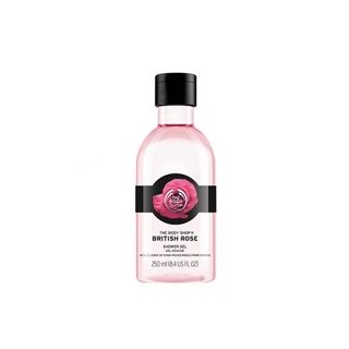 THE BODY SHOP BRITISH ROSE SHOWER GEL 250 ml. เดอะบอดี้ ช็อป บริทิช โรส เจล ออร์แกนิค 250 มล.