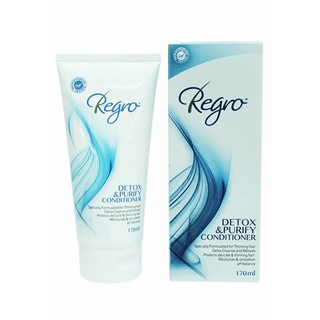 Regro Detox &amp; Purify Conditioner รีโกร ดีท็อกซ์ แอนด์ เพียวริฟาย คอนดิชั่นเนอร์ ครีมนวดบำรุง 170 มล.