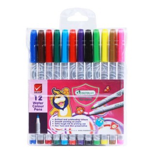 สีเมจิก water color pen มาสเตอร์อาร์ต 12 สี