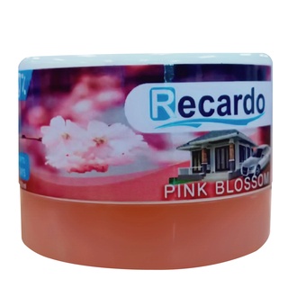 Recardo Gel Air Freshener    Pink Blossom  (เจลปรับอากาศ รีคาร์โด)