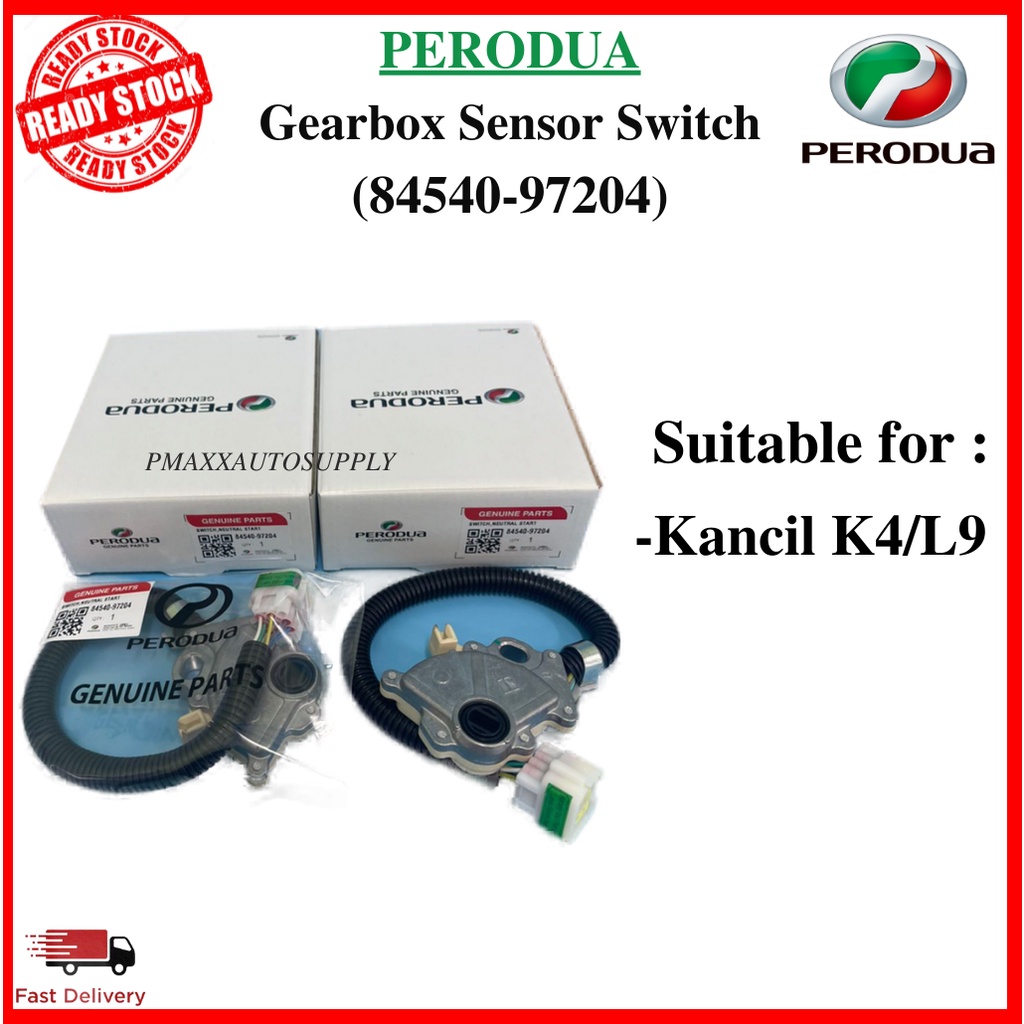 PERODUA KANCIL K4, L9 AUTO TRANSMISSION GEAR SWITCH/ NEUTRAL SAFETY SWITCH/ INHIBITOR 84540-97204 9P