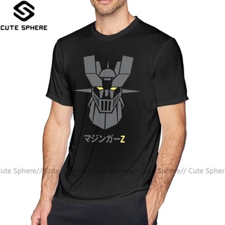 T-shirt  เสื้อยืดแขนสั้น พิมพ์ลาย Mazinger Z Dark 5X Fun 100 Perce แฟชั่นสําหรับผู้ชายS-5XL