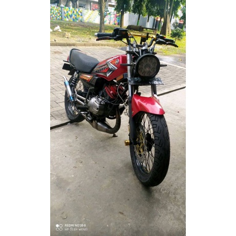Rx King Rx ท่อไอเสียพิเศษ Rxk Yt Repsol Siliner Plate สีฟ้า
