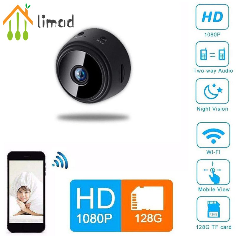 【COD#】limad 1080P HD Hot Link Remote Surveillance Camera Recorder WIFI ...