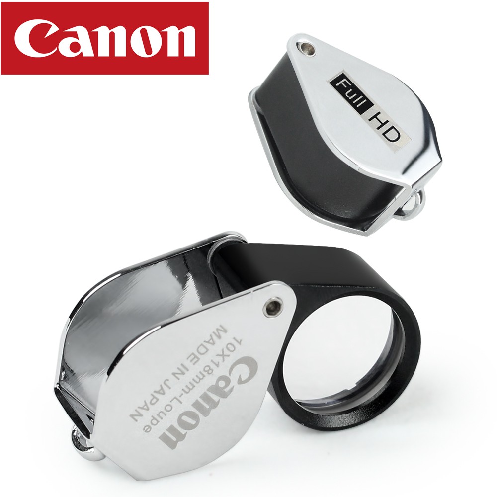 Telecorsa กล้องส่องพระ กล้องส่องจิวเวลรี่ Canon Full Hd 10x18 Mm Loupe รุ่น Canon-Fullhd-08b-K2. 