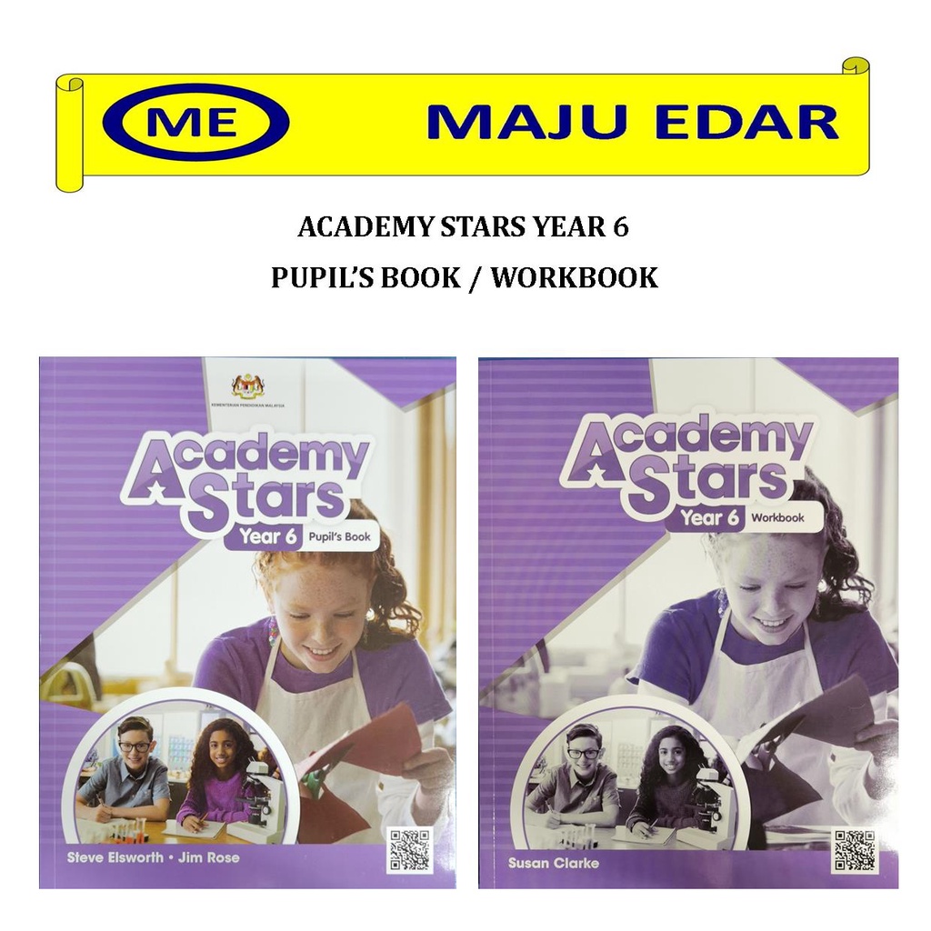 ACADEMY STARS YEAR 6 หนังสือของ PUPIL/ ACADEMY STARS YEAR 6 เวิร์คบุ๊ค
