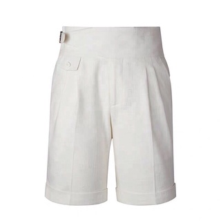 KINGMAN handmade tailored Trouser mens shorts กางเกงสั่งตัด สั่งตัดกางเกง ที่นี้ที่เดียว ตัดตามสัดส่วนได้