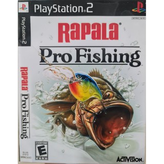 แผ่นเกมส์ PS2 - ตกปลา RAPALA (Pro Fishing) เก็บปลายทางได้✅✅