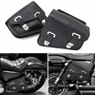 กระเป๋ารถจักรยานยนต์ย้อนยุครถยนต์ไฟฟ้า Harley modified rider kit kit car side bag universal waterproof