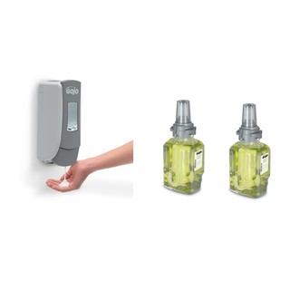 GOJO Citrus Ginger Foam Hand &amp; Shower Wash Starter Kit (2 Refills + 1 Dispenser) FDA Number 10-2-5928373