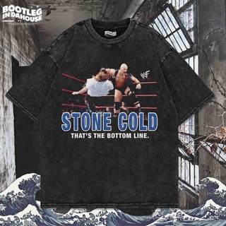 เสื้ เสื้อยืด พิมพ์ลาย Wwe STONE COLD OVERSIZE WASHING VINTAGE | เสื้อยืด โอเวอร์ไซส์ | เสื้อยืด ขนาดใหญ่ | เสื้อยืด ซัก