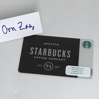 Starbucks Cards “Not Open Pin”