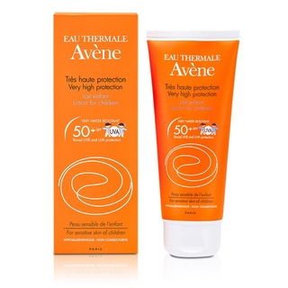 AVENE - โลชั่นปกป้องผิวสูง SPF 50+ (สำหรับผิวเด็กบอบบาง) - 100ml/3.3oz