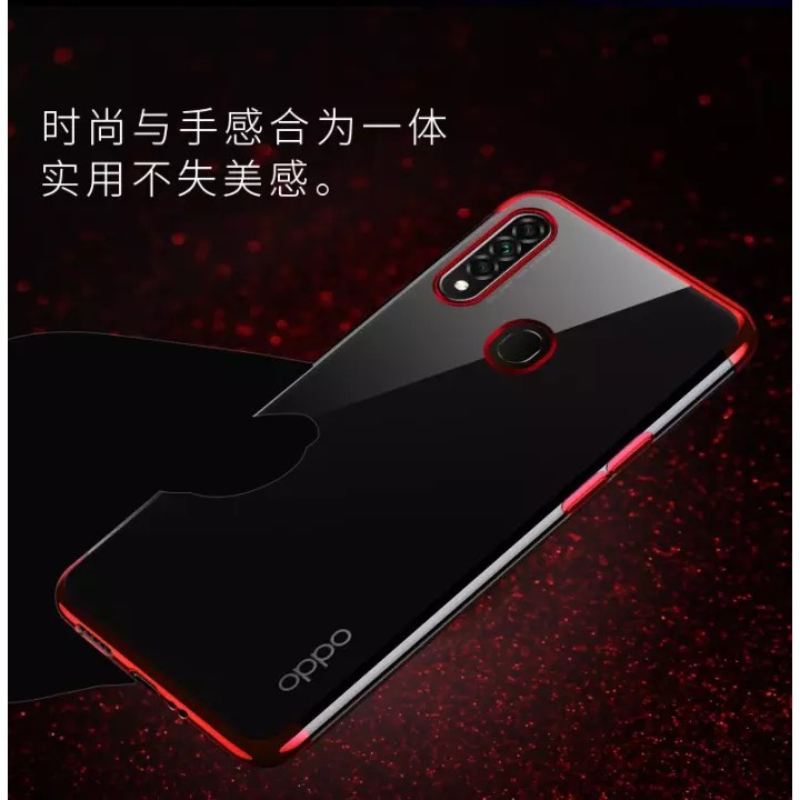 [ส่งจากไทย] Case OPPO A31 เคสใสกันกระแทก ขอบสีหลังใส เคสโทรศัพท์ ออฟโป้ เคส Oppo A31 เคสซิลิคอน TPU CASE - รูปที่ 2