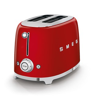 [0% 10 เดือน] เครื่องปิ้งขนมปัง smeg รุ่น TSF01RDEU สีแดง