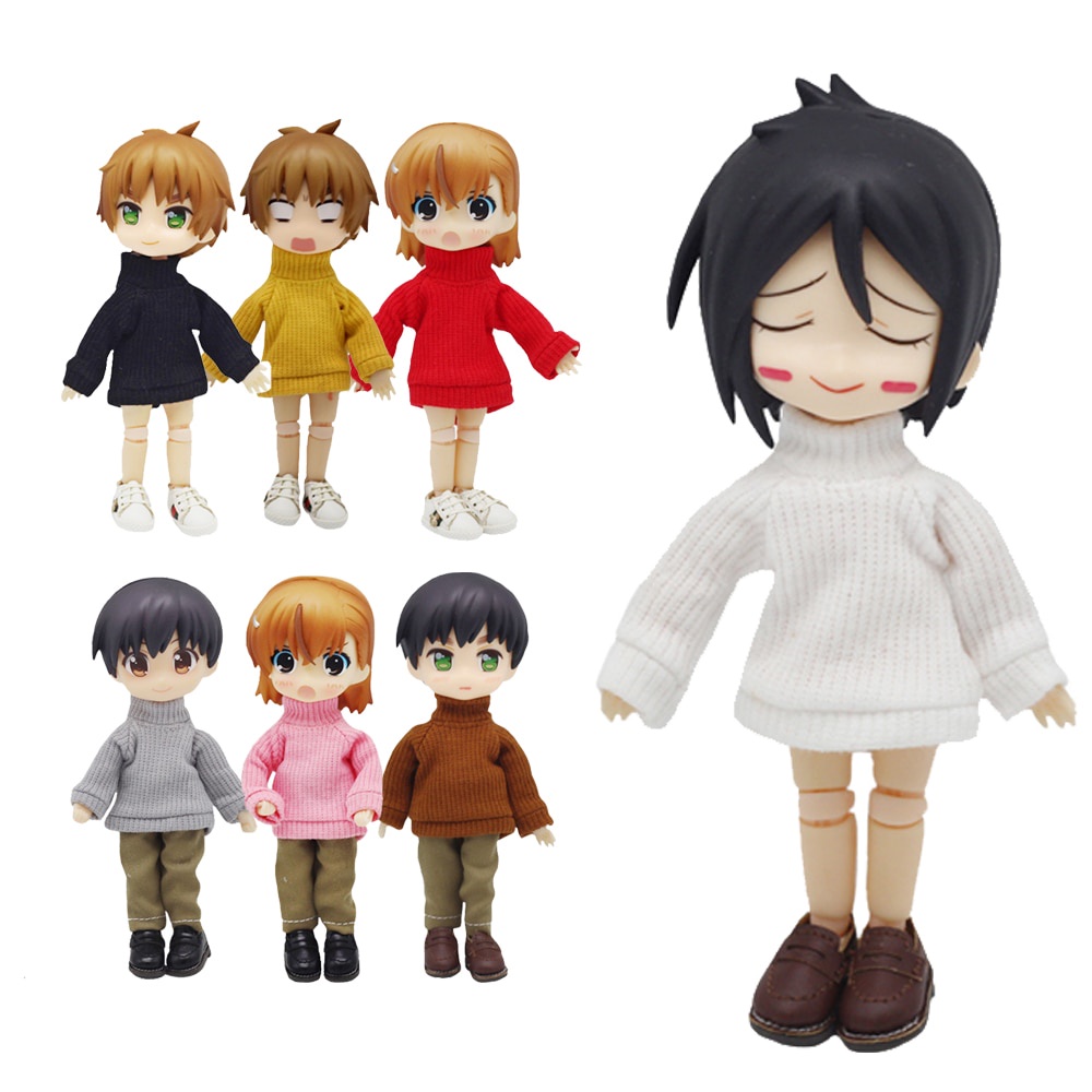 Ob11 เสื้อกันหนาวคอเต่า 1/12 BJD GSC Nendoroid Body9 Molly DOD YMY Obitsu11