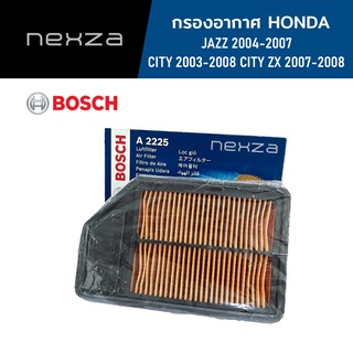 Bosch A2225 กรองอากาศ Honda CITY 2003-2008 / CITY ZX 2007-2008 / JAZZ 2004-2007