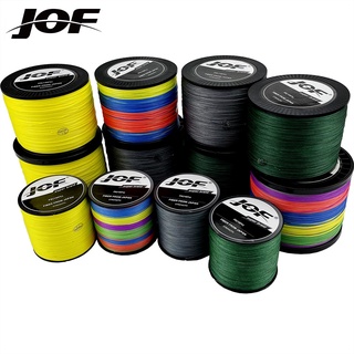 Jof 100M 300M 12 strands PE สายการประมงถัก Tali pancing PE สายถักเส้นตกปลาเกียร์ตกปลา Acces