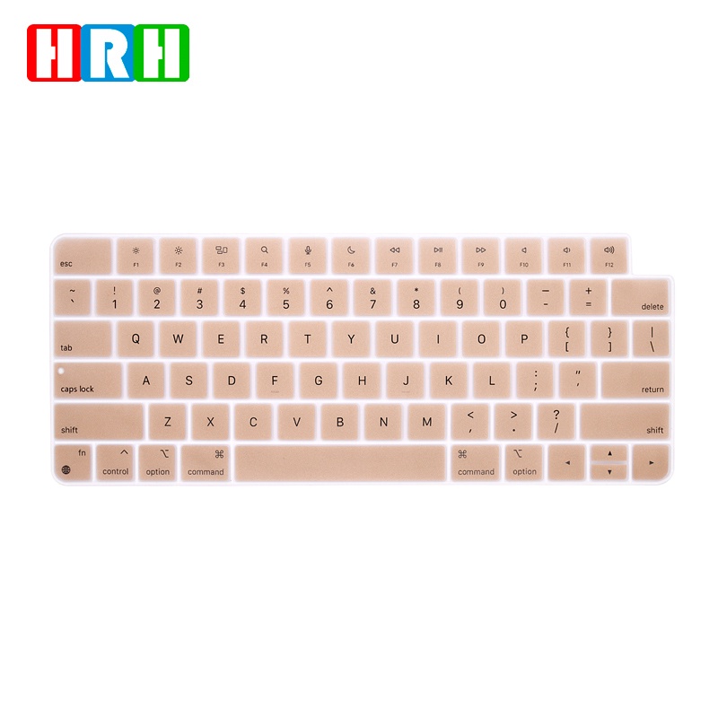 HRH ควบคุมคีย์บอร์ดครอบคลุม Protector สําหรับ Apple iMac 24 นิ้วคีย์บอร์ดเมจิกพร้อม Touch ID รุ่น A2
