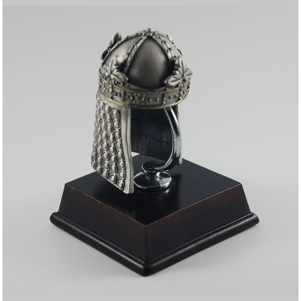 Antique Mini Knight Warrior Heavy Metal Helmet