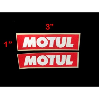 สติ๊กเกอร์ logo motul (งานตัด 3M)