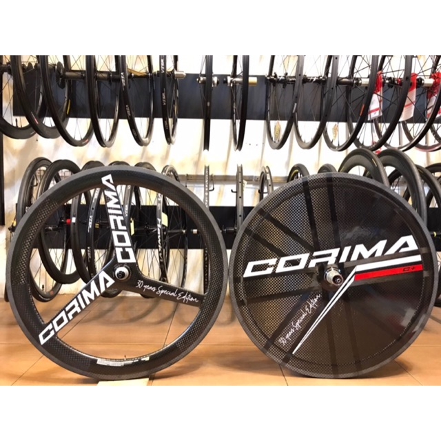 ล้อ จักรยานเสือหมอบ CORIMA 3 SPOKE WS  , CORIMA DISC C+ มีทั้ง DX DISC BRAKE  และ RIM BRAKE