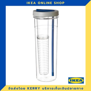 IKEA กระบอกน้ำผลไม้พร้อมหลอด 0.7 ลิตร ขายดี !!!