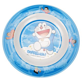 อุปกรณ์ใส่อาหาร จานลึกเมลามีน 9 นิ้ว SUPERWARE DORAEMON SKY อุปกรณ์บนโต๊ะอาหาร ห้องครัวและอุปกรณ์ MELAMINE PLATE SUPERWA