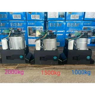 ชุดมอเตอร์ประตูรีโมท BSM AC กล่องสีฟ้า 900W 2000 Kg. ***ชุดนี้ไม่รวมเฟืองสะพาน หากต้องการรบกวนสั่งแยก***