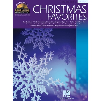 CHRISTMAS FAVORITES Piano Play-Along Volume 12
