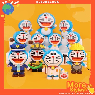 บล็อกตัวต่อโดเรม่อน นาโนบล็อก doraemon 3D jigsaw puzzle ของเล่นเด็ก ของขวัญวันเกิด แฟชั่น ตุ๊กตา เชิดสิงโต Nobita Nobi Goda Takeshi figure doll toys ของเล่นเด็กผู้หญิง ของขวัญวันเกิด นาโน ตุ๊กตา โดเรมอน