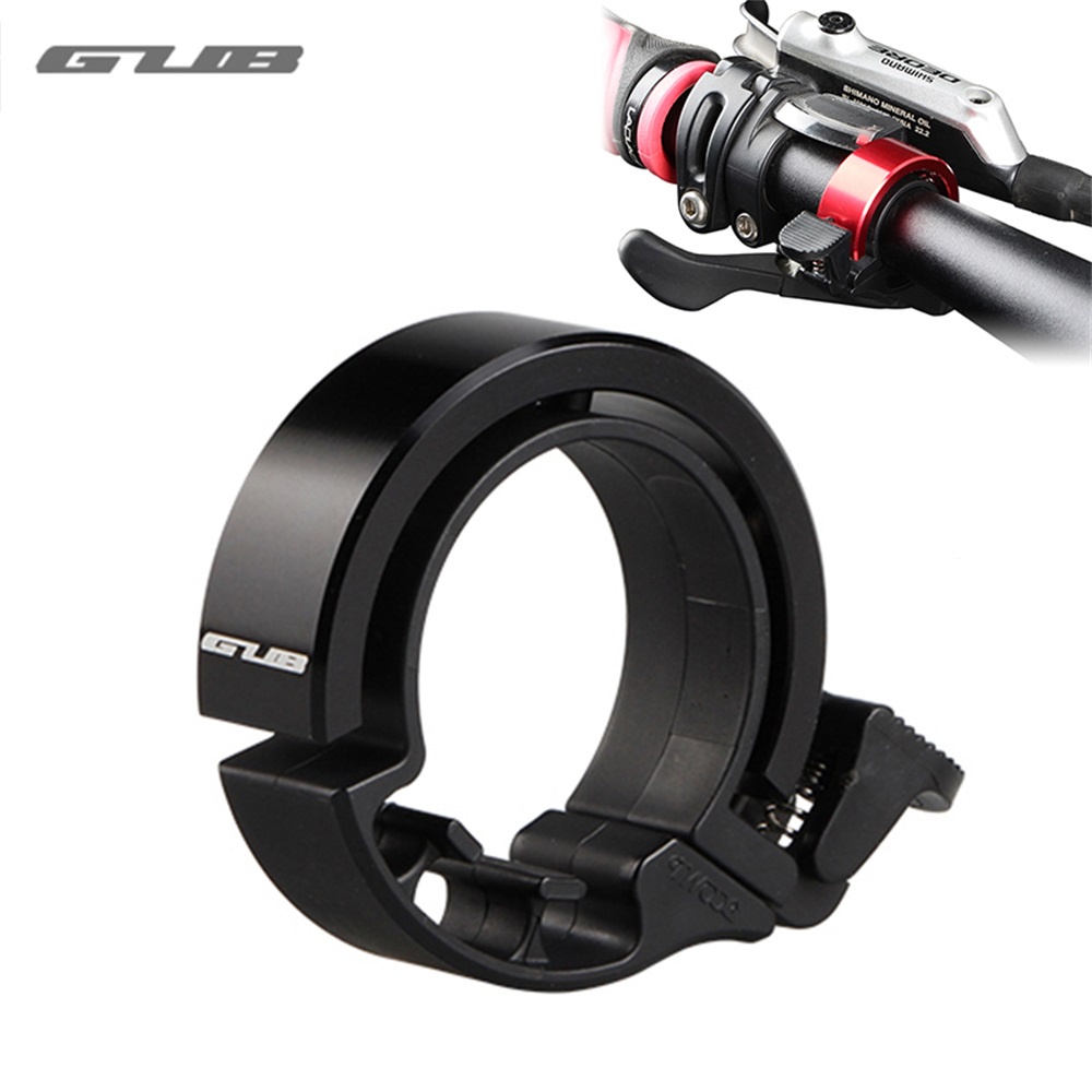 กระดิ่งจักรยาน 31.8/23.8 มม.ความปลอดภัยบนถนนขี่ระฆังมือจับอลูมิเนียมอัลลอยด์แหวนปลุกแตรกลางแจ้ง