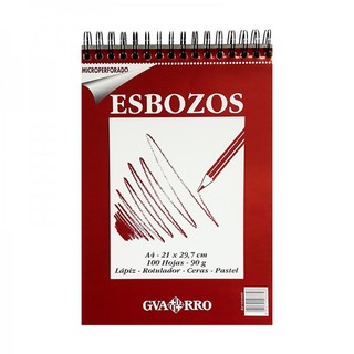 Canson(แคนสัน) สมุดสเก็ซ Esbozo ขนาด A4 หนา90g (บรรจุ100 แผ่น) 200 406 660