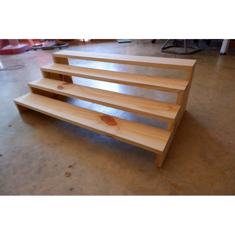 ชั้นไม้วางของ  ขั้น ชั้นวางต้นไม้ ขนาดกว้าง36cmxยาว70cmxสูง20cm ราคาเบาๆพร้อมส่ง - รูปที่ 3