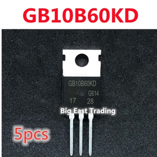 5pcs GB10B60KD IRGB10B60KD New Original TO-220 600V 12A,guaranteed quality