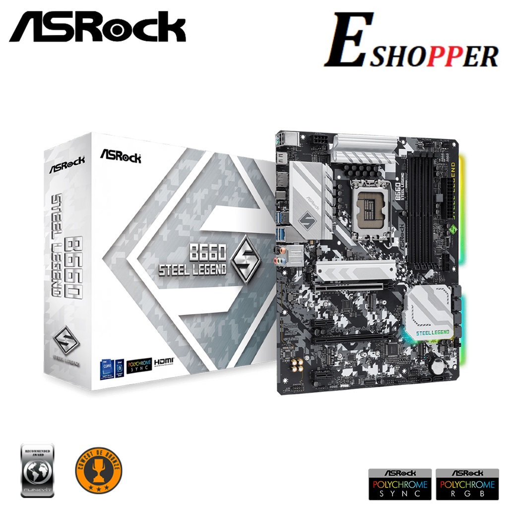 ASROCK B660 STEEL LEGEND เมนบอร์ด