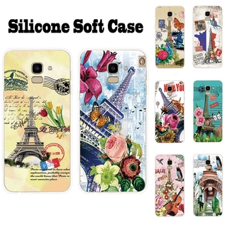 เคสโทรศัพท์มือถือ Samsung Galaxy J2 Pro J4 J4+ J6 J6+ Plus J8 2018 ปลอก TPU อ่อน หอคอยเหล็ก