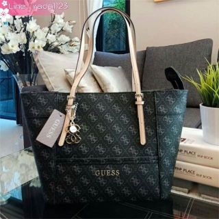 GUESS SAFFIANO SHOPPER BAG ของแท้ ราคาถูก