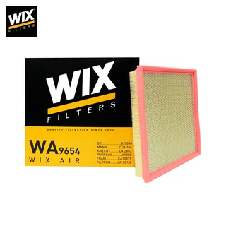 wix fillter ไส้กรองอากาศ chevrolet cruze เครื่องยนต์ 1.6/1.8 เบนซิน ปี 2010-2016