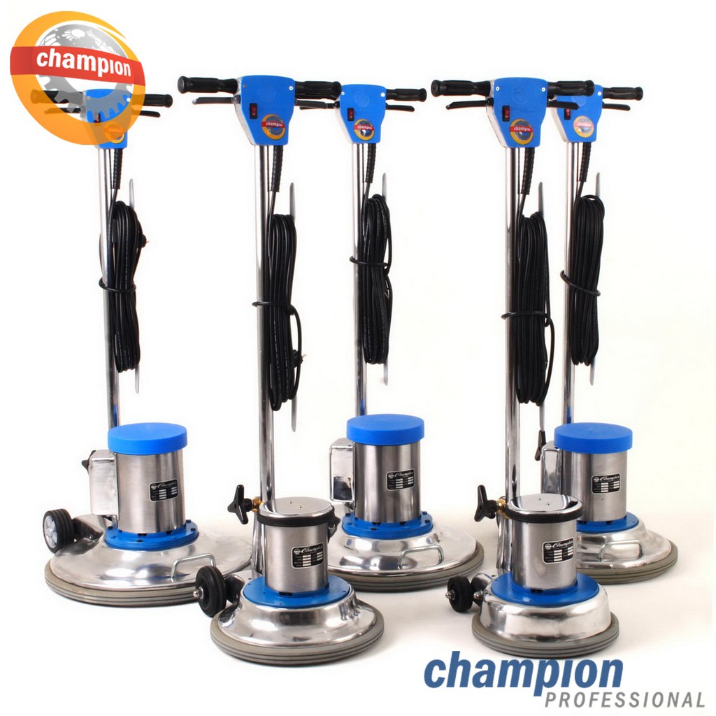 เครื่องขัดพื้น CHAMPION MAXO 175RPM ขนาด 18นิ้ว สำหรับพื้นแข็งและพรม