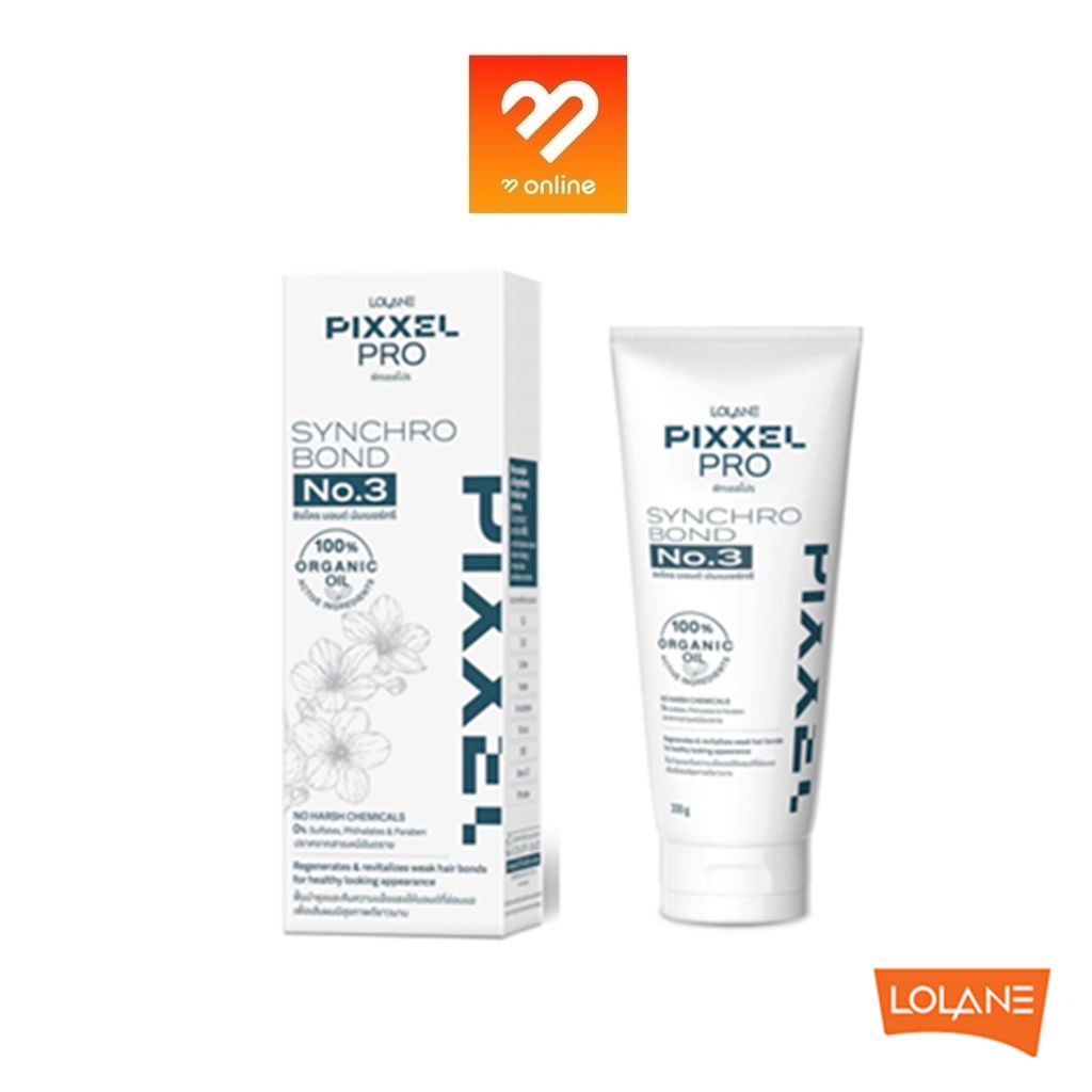 โฉมใหม่ Lolane Pixxel Pro Synchro Bond No.3 Triple Plex Perfector โลแลน พิกเซล ทริพเพิล เพล็กซ์ เพอร