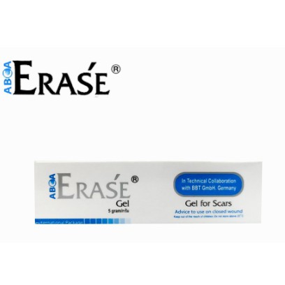 Erase Gel For Scar อีราเซ่ เจล ฟอร์ สการ์ 5g และ 15g ลบรอยแผลเป็น รพ.ชั้นนำเลือกจ่ายคนไข้ ของแท้ใช้ด